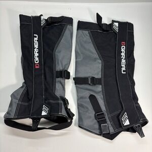 Louis Garneau Robson MT2 Gaiters Black Small Medium Cycling Hiking Outdoors